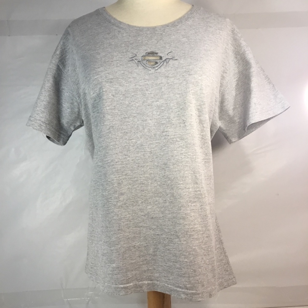 Harley Davidson Grey Tee XL Junction City, KS.